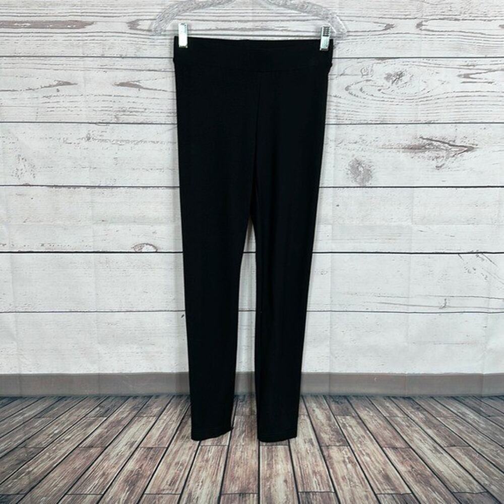 CAbi 3578 Pants Womens XS Black Zip Ankle Legging Midrise Ponte Career Office
